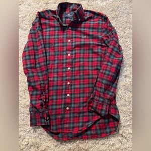XS VINEYARD VINES PLAID DRESS SHIRT